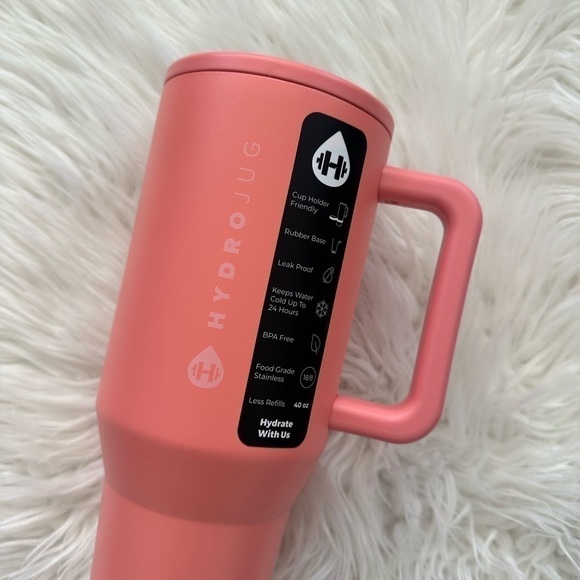 Hydrojug Traveler Tumbler Summer Peach 40oz - Picture 4 of 5